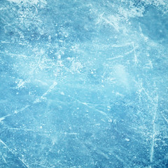 Ice surface as background