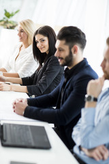 Young people in the office