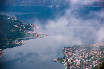 Kotor, Montenegro. View from above.
