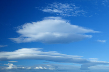 Nice horizontal clouds