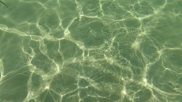 View from above of sea surface