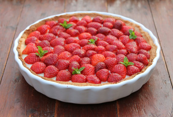 Strawberry tart