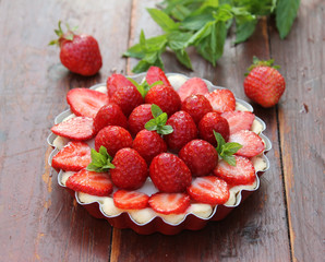 Strawberry tart