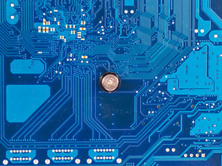  circuit board background of computer motherboard