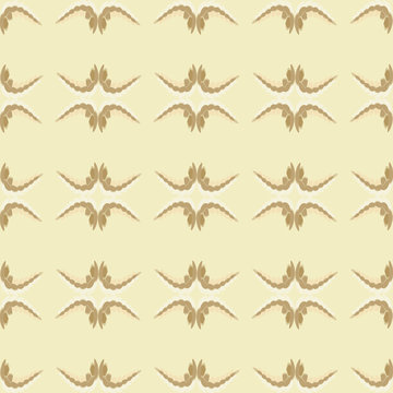 seamless dackground with branches and leaves