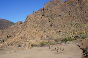 Terrain de football au Maroc