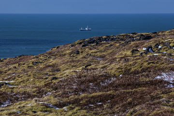 Ship arrives Iceland