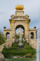 Fuente del Parque de la Ciudadela en Barcelona