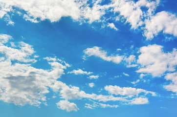 Obraz premium Sky with clouds