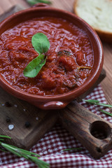 Delicious tomato soup