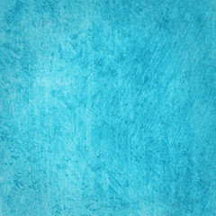 Grunge blue wall background or texture