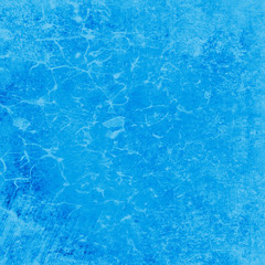 Grunge blue wall background or texture