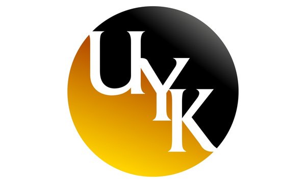 Letter UYK Modern Logo Emblem
