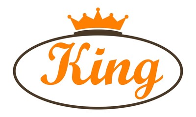 Letter King Modern Logo