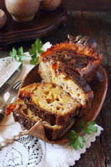 Savoyard Reblushon cheese cake