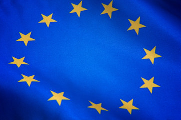 Flag of EU.