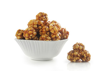 Indian Sweet Roasted grams balls