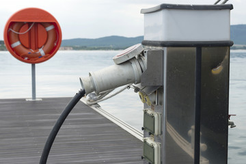 sailing vessel power supply outlet