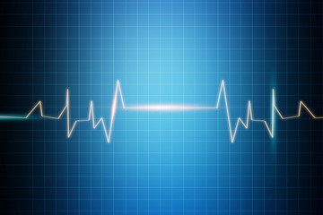 Blue medical or science background