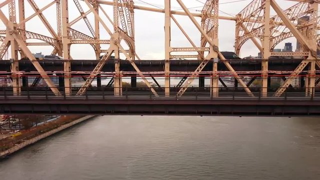 The Queensboro Bridge New York City Double Level 4k