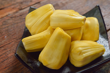 jack fruit serve on plate