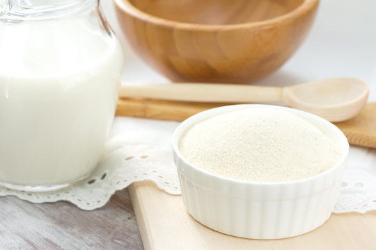 Semolina In A Bowl