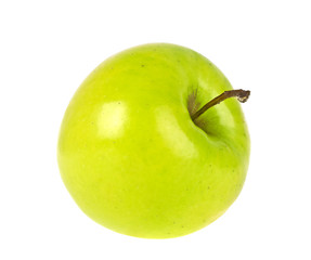 Green apple isolated on white background