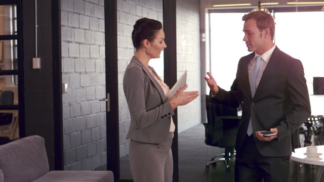 Business people having a handshake 