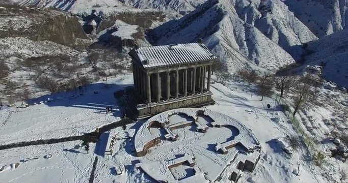 Armenia, the pagan temple of the Sun in Garni, I century