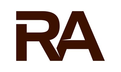 Letter RA Modern Logo
