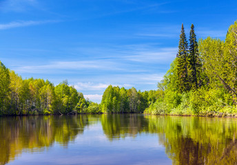 Summer in Siberia.