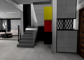 wizualizacje- łazienka © lexii27