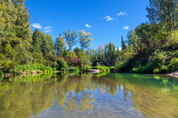 Tongul River in Siberia.