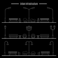 City and outdoor element