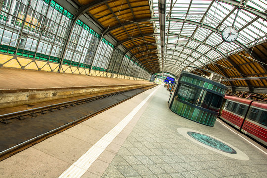 Wroclaw Railway Station Interior