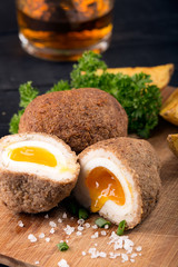 Traditional scotch eggs