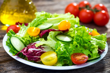 Fresh mixed salad