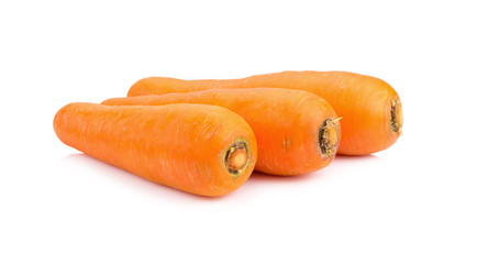Carrot isolated on white