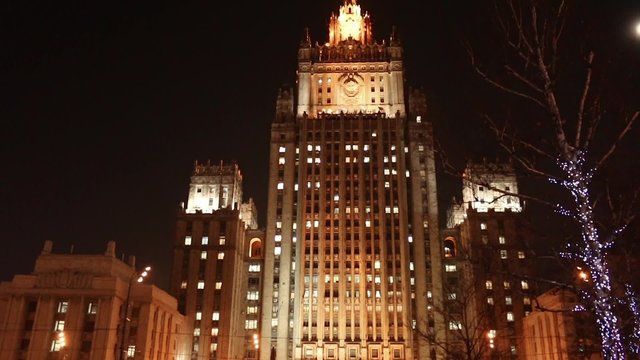 the Ministry of foreign Affairs Moscow