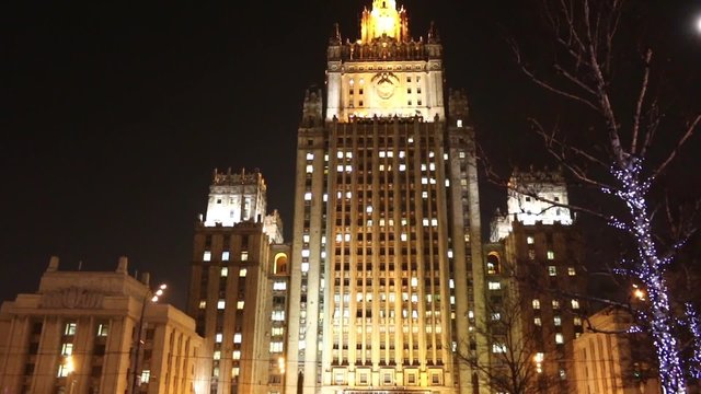 the Ministry of foreign Affairs Moscow