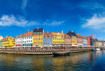 Naklejka na ściany i meble Copenhagen, Nyhavn