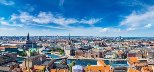 Foto op Plexiglas Copenhagen panorama © Sergii Figurnyi