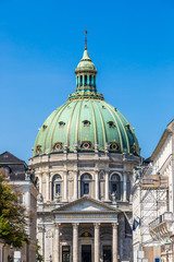 Obraz premium The Marble Church in Copenhagen, Denmark