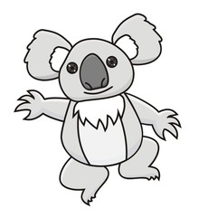 Obraz na płótnie Canvas Koala vector illustration