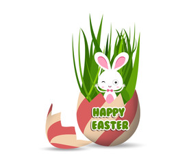 Happy Easter Greeting card