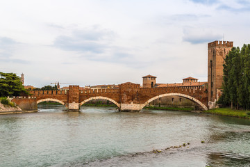 Castelvecchio in Verona, Italy