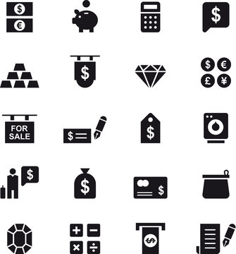 MONEY icons