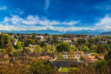 Panoramic view of Bern