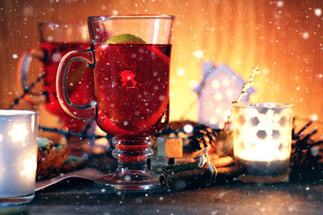christmas grog orange cinnamon sugar
