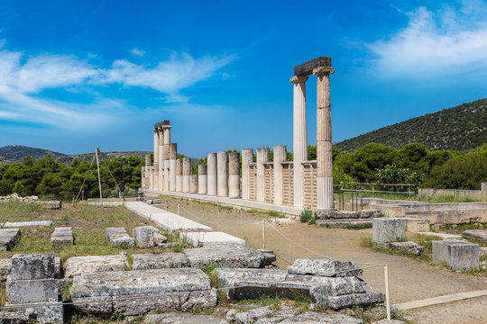 Ruins in Epidavros, Greece